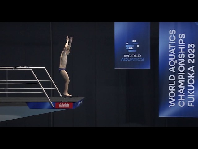 Stunning Olympic medalist 🇬🇧 Noah Williams' 10m Platform dives at World Aquatics Championships