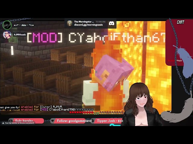 {VTUBER} Archangel Akiel dose the mining and the crafting | !cotfa !discord