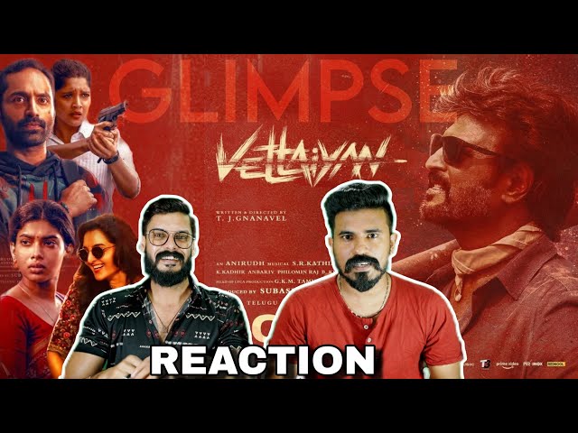 Vettaiyan Glimpse Reaction | Hunter Vantaar Song Rajinikanth Anirudh Manasilayo  Entertainment Kizhi