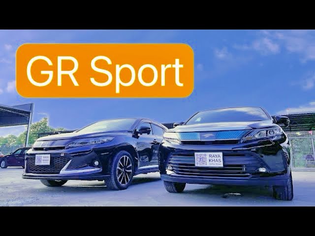 Toyota Harrier GR Sport vs Elegance