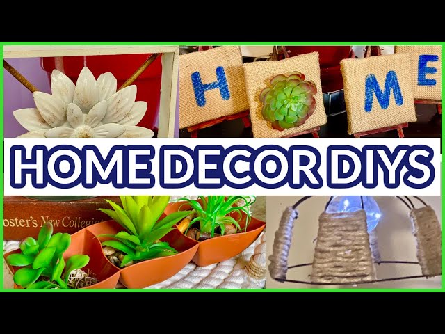 DIY Home Decor - EASY PROJECTS!!!!