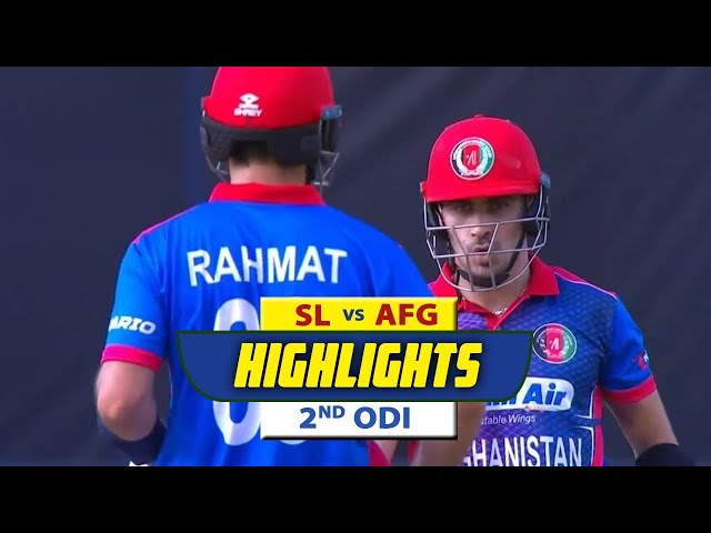 Cricket | Highlights | 2nd ODI Afghanistan Tour Of Sri Lanka | Sports Networks 2023