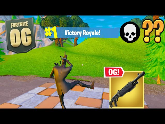 Fortnite OG Full Gameplay Win : 4k GAMEPLAY 540 HZ - 0 PING