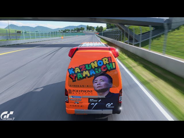 Gran Turismo 7 | Toyota Himedic "With Slap Kaz Giant Face - High Speed Ring [4KPS5[