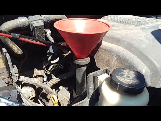 04 - 15 Nissan Titan Oil Change