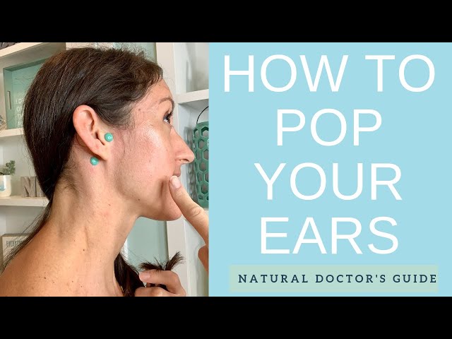 How to Unclog Your Ears with 2 EASY Ear Reflexology Points for Instant Ear Drainage