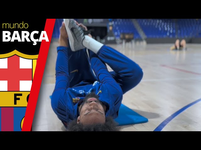 Último entrenamiento del BARÇA BASKET previo al MACCABI TEL AVIV | EUROLIGA