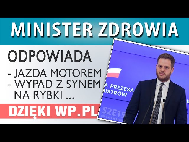 PILNE ➤ Minister Zdrowia odpowiada - czy można wędkować?