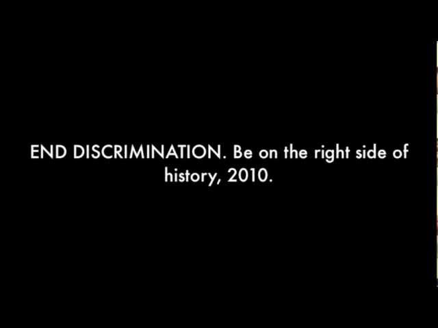 Equal Rights-End Discrimination today. Be on the right side of history.LGBT "IQ"