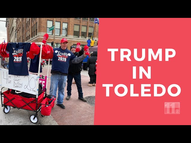 LIVE: A look at Trump merchandise pop-up shops in downtown Toledo