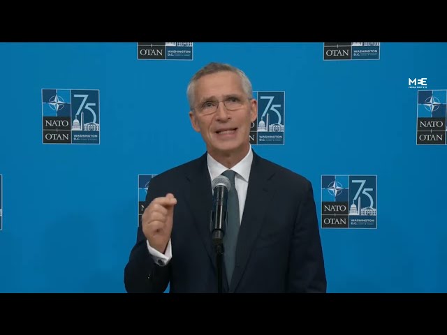 LIVE: Stoltenberg and world leaders arrive at NATO summit