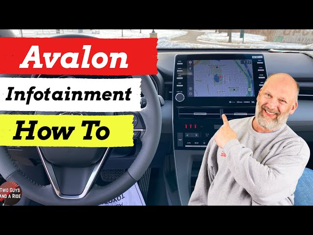 Infotainment How To - 2020 Toyota Avalon Hybrid