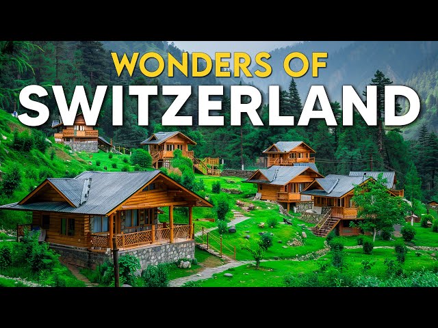 SWITZERLAND 4K UHD | Discover Its Beautiful Lakes and Mountain Ranges ✨  Absolutely Mesmerizing!