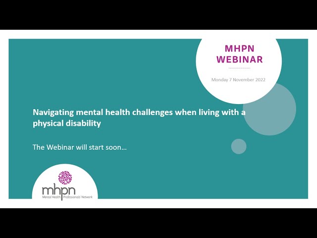 Navigating mental health challenges when living with a physical disability