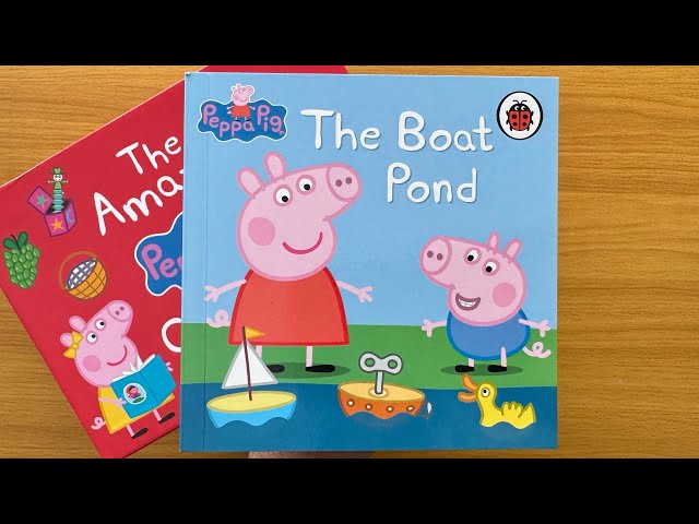 44. The Boat Pond: Read Aloud Peppa Pig Book Collection Box Set for Children and Toddlers