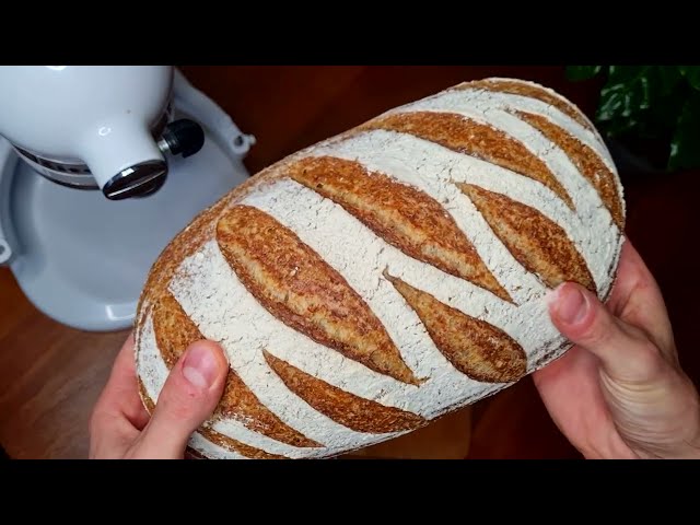 Wholemeal Sourdough Bread - Easiest Pro Baker Recipe At Home