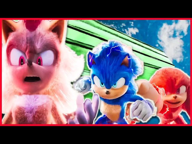 SONIC THE HEDGEHOG 3 🌀 Sonic vs Shadow’s Funniest Battle - Coffin Dance Meme Song (COVER)