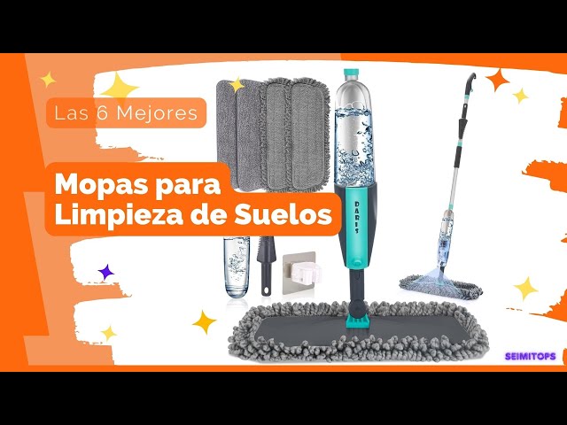 Las 🏠 6 Mejores Mopas para Limpieza de Suelos de Amazon 2024✅Calidad/Precio/Buena