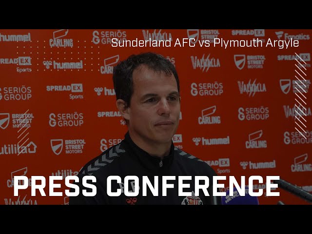 Sunderland AFC vs Plymouth Argyle | Régis Le Bris' pre-match press conference!