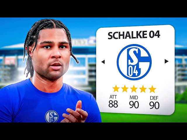 Rebuilding Schalke…