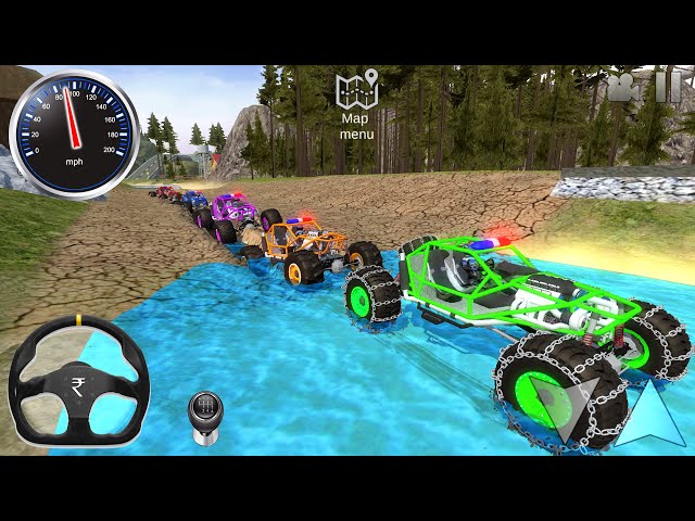 Juegos De Carros - Extreme Racing Police Crawlers Dirt Car Driving Off-Road - Android IOS [Gameplay]