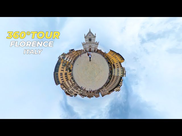 360° Tour - Florence Walk Around - Italy | @insta360  @Insta360_Tutorials