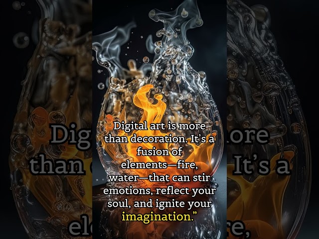 Creating Digital Art with FIRE & WATER