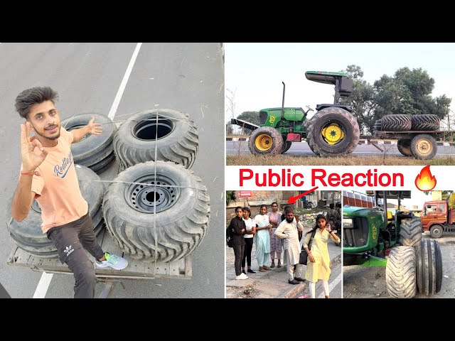 1 लाख दोबारा फिर लगा दिए। New Tyres for Swaraj or JohnDeere