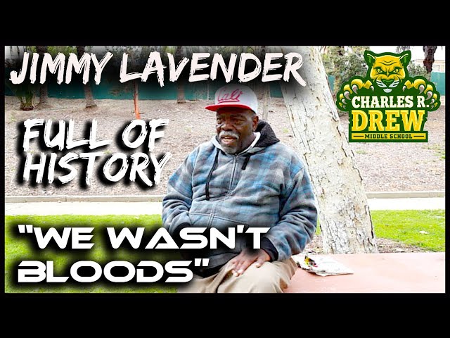 Jimmy Lavender Whips Out Drew Jr High School Yearbook/A Look at the Early Days of the Crips & Bloods