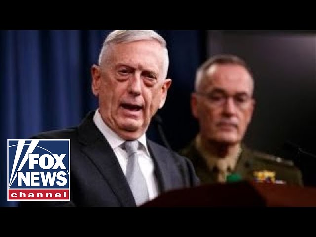 Mattis: US, UK and France taking decisive action in Syria