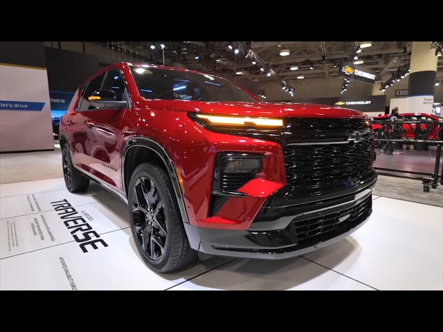 2024 Chevrolet Traverse awd RS | Toronto AutoShow The Revolution