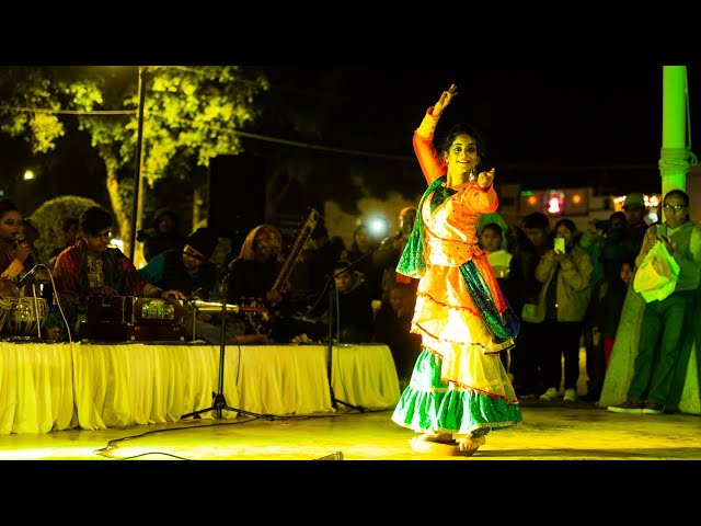 @TanmoyeeChakraborty Kathak Performance in Ica of Peru in South America .