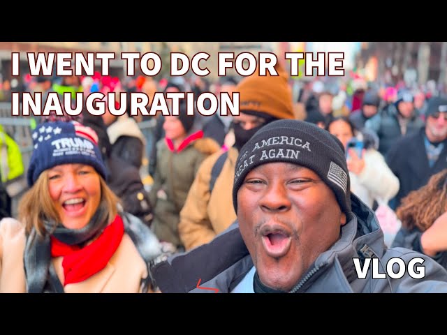 Trump Inauguration Trip 2025 - Vlog