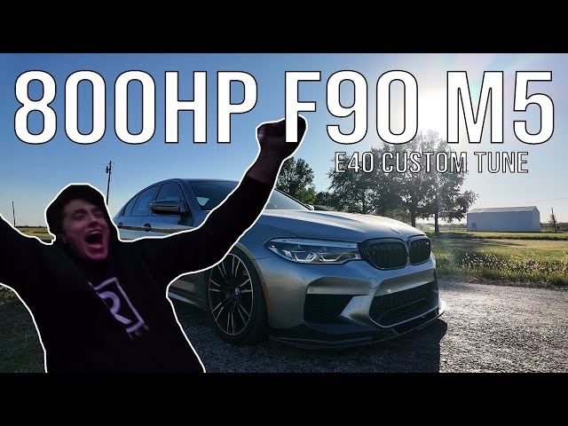 CUSTOM TUNING MY 800+ HORSEPOWER F90 M5! RUNNING 5s 60-130 + MORE!!!