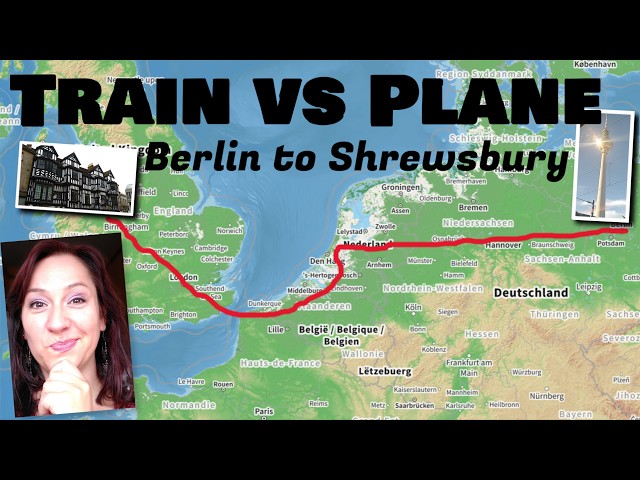 🚅🆚✈️ Train vs. Plane Comparison: Berlin-Shrewsbury