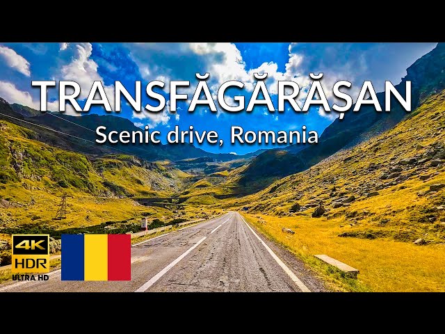 🇷🇴 4K Driving Romania's MOST SCENIC Mountain Road | SCENIC DRIVE | #transfagarasan #romania #travel