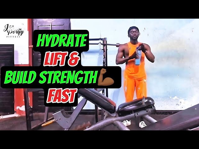 7 Min Upper Body Sculpt | Hydrate, Lift, and Build Strength Fast!