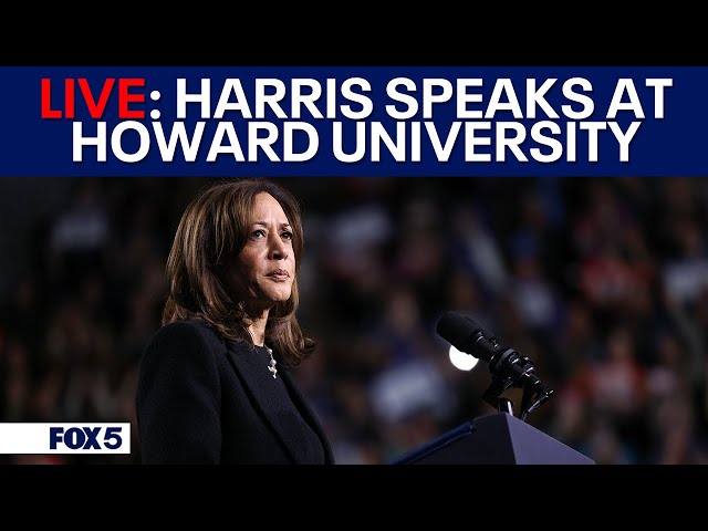 LIVE: Harris speaks in DC following election loss to Donald Trump | FOX 5 DC