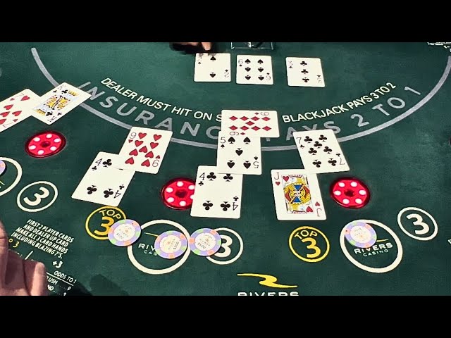 Dealers "11" Had My Heart Sinkin': Blackjack! 4 Hands At Play: $10,000 Buy-in