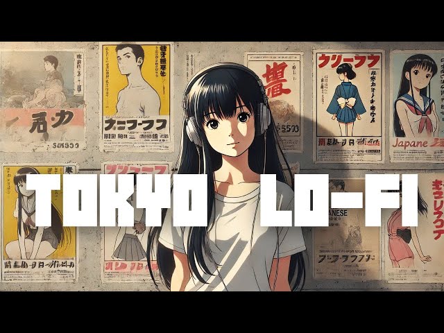 𝐏𝐥𝐚𝐲𝐥𝐢𝐬𝐭 80's Tokyo City lo-fi chill hiphop🌿 / 1hour Lofi hiphop mix ( Chill & Study )