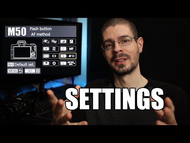 My Canon M50 Camera Settings | Manual Mode Hybrid Photo & Video Setup