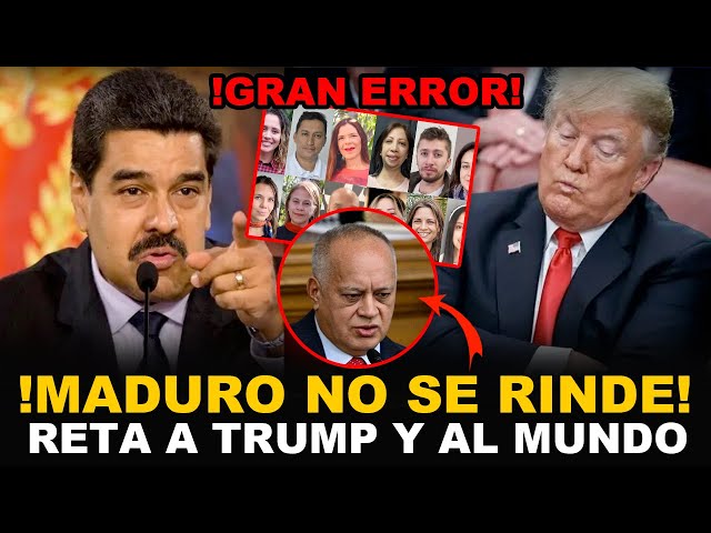 MADURO NO ACEPTARA MIGRANTES DE EE.UU RETA A TRUMP Y DICE FUERA A LOS TRAIDORES DE VENEZUELA!