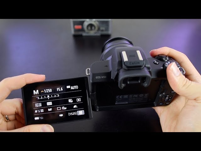 Canon EOS M50 Tutorial - Beginner’s User Guide to Buttons⁠⁦ & Menus