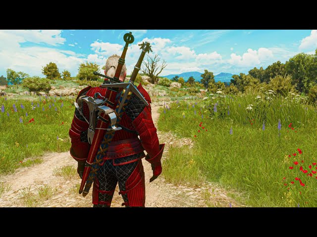 The Witcher 3: Blood and Wine 4K 60FPS HDR Free Roam Gameplay | PS5