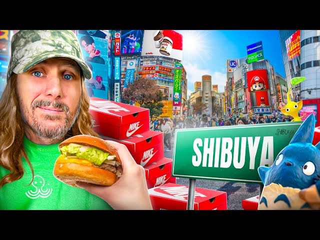 Survive 24 hours in Shibuya (Tokyo's most intense district)