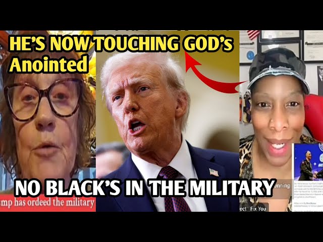 Trump orders military to stop recruiting black people, Black People's reaction to this on Tikt