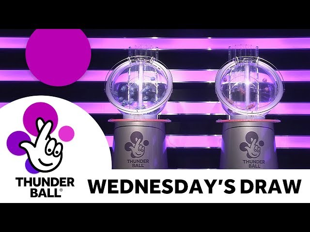 The National Lottery ‘Thunderball’ draw results from Wednesday 30th August 2017