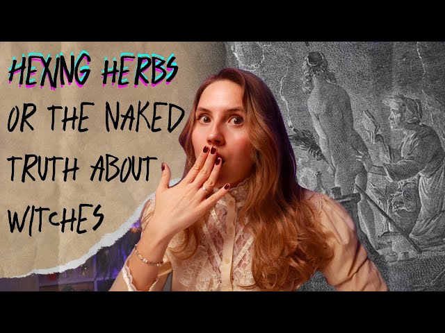 Hexing herbs or the naked truth about witches | history of atropine use