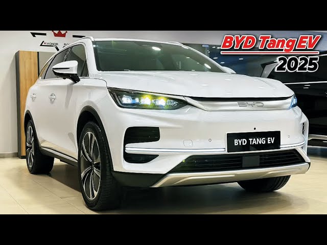 New BYD Tang EV (2025) - Super Luxury SUV EV | 7 Seaters | Exterior | AutoShow | CarShow