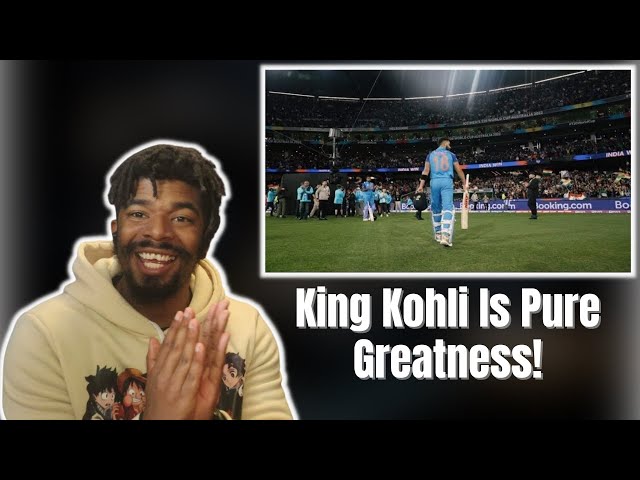 AMERICAN REACTS TO Virat Kohli T20 2022 World Cup thriller between India and Pakistan